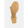 Chaplet Textured Block Heel Sandals - 4 of 4