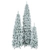 Mlmh & Kngwa 3-Piece Artificial Christmas Tree With Snow Flocking(8FT/6FT/4FT) - 4 of 4