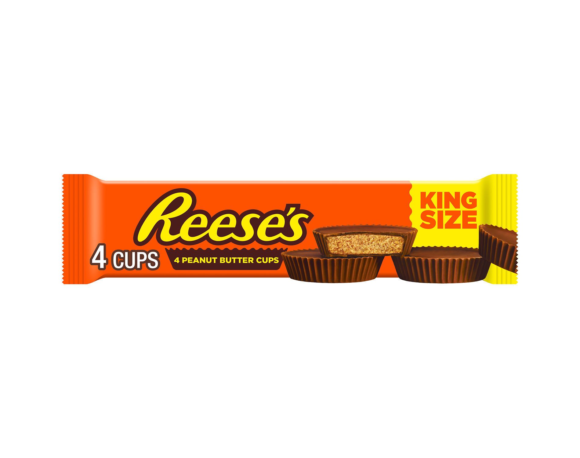 Reese's Milk Chocolate King Size Peanut Butter Cups Candy - 2.8oz