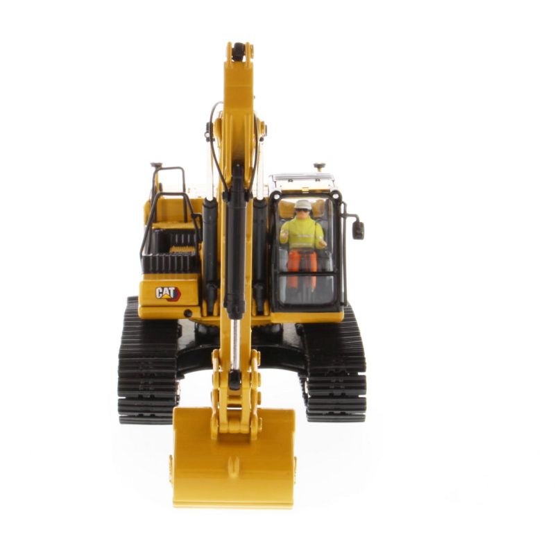 Cat Caterpillar 330 Hydraulic Excavator Next Generation with Operator "High Line Series" 1/50 Diecast Model by Diecast Masters, 4 of 6