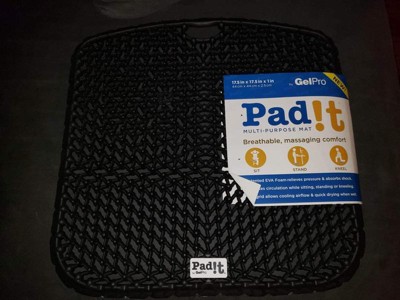 GelPro Indoor Seat Cushion - Black