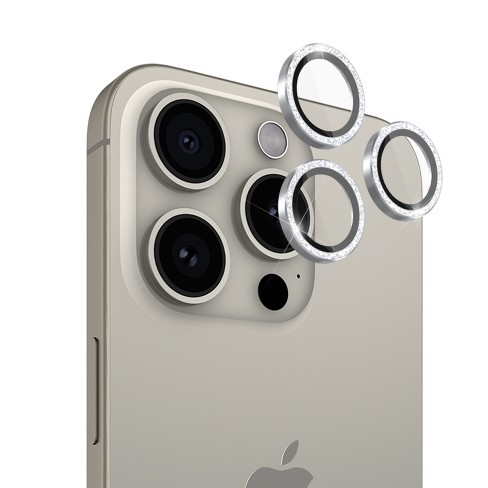 Case-mate Camera Lens Protector Aluminum Rings For Apple Iphone 15 Pro And Iphone  15 Pro Max - Twinkle : Target
