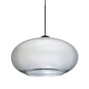 Besa Lighting Brio 7 1 - Light Pendant in  Bronze - 1 of 1