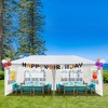 Karl Home | 10 Ft. W x 20 Ft. D Steel Party Tent - 3 of 4