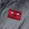 NBA Chicago Bulls Fast Track Charcoal S/M Bathrobe 25 x 47 Inches - 4 of 4