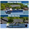 Unique Bargains 600D Detachable Side Blocks No Frame Bimini Top Replacement Cover - 2 of 4