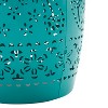 Christopher Knight Home Azalea Patio Iron and Tile Side Table - 4 of 4