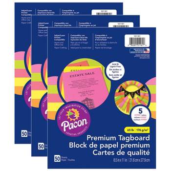 Pacon Tru-ray 9 X 12 Construction Paper Warm Colors 50 Sheets/pack 5  Packs (pac102947-5) : Target
