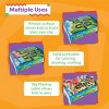 Toy Time Kids' Deluxe Wooden Train Table Set - 75-Piece Play Set - 4 of 4
