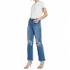 Women's Gladden High Rise Slim Wide Leg Jeans - FLYING MONKEY - 2 of 4