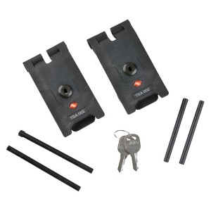 SKB TSA 3 Locking Latch Kit for iSeries Cases, Travel Approved Lock Set with Keys and Replacement Pins, Easy Install Upgrade for Luggage Security - 1 of 4