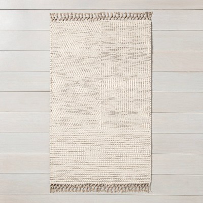 Minimalist Modern Floral Block Power-loomed Living Room Bedroom Entryway  Indoor Area Rug Or Runner By Blue Nile Mills : Target