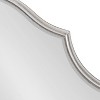 Kate and Laurel Leanna Scalloped Oval Wall Mirror, 20x42, Silver - 2 of 4