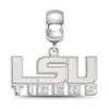 Black Bow Jewelry Sterling Silver Louisiana State Fighting Tigers NCAA Bead Charm - 2 of 4