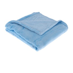 Unique Bargains Blanket Simple Coral Fleece 39"x28" - 1 of 4