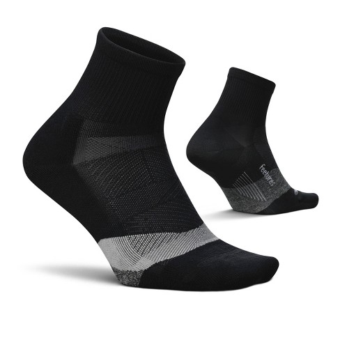 Feetures Elite Light Cushion Quarter - Running Socks For Men & Women ...