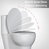Toilet Seat Round,/Elongated Toilet Lid Soft-Slow Close, Heavy Duty Toilet Seat, Easy to Install, Universal Fit - 3 of 4