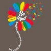 Adult Design By Humans You Can Be Anything Be Kind Flower Pride By HARGOORacerback Tank Top - 2 of 2