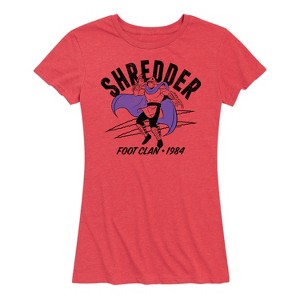 Women's - Teenage Mutant Ninja Turtles - Shredder Lights Short Sleeve Graphic T-Shirt - 1 of 4