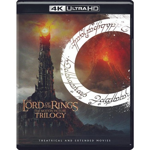 The Lord Of The Rings: Motion Picture Trilogy (extended &  Theatrical)(4k/uhd) : Target