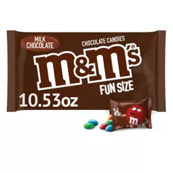 M&M's Fun Size Milk Chocolate Candies - 10.53oz
