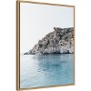 Amanti Art Sculptured Shoreline Milos by Bella Eve Canvas Wall Art Print Framed - 2 of 4