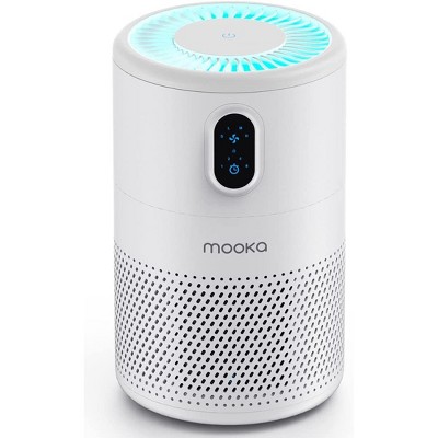 MOOKA 6-in-1 Smart 3D HEPA filter ionizer Air Purifier with brushless motors to eliminate germs, odors, and allergens easily. 