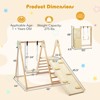 Gymax 5-in-1 Indoor Jungle Gym Foldable Climber Playset w/ Fun Slide & Adjustable Swing Climbing Ramp & Climbing Ladder Resting Area - 4 of 4