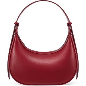 Shoulder Bag RFID Vegan Leather Crescent Hobo Bag Clutch Underarm Purse Top-Handle Handbags - 1 of 4