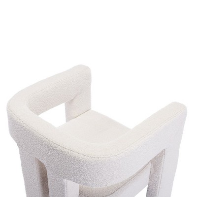 Modern Dining Chairs Set Of 2, Accent Chair With High Elastic Sponge Cushion, Armrest, Bucket Shaped Side Chairs For Kitchen, Dining Room, Bedroom