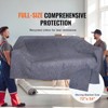 VEVOR Moving Blankets, 72" x 54", 21 lbs/dz Weight, 24 Packs, Professional Recycled Cotton Packing Blanket, Large Heavy Duty Shipping Mover Pads - 3 of 4