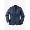 Woman Within Women's Plus Size Zip-Front Quilted Jacket - image 4 of 4