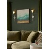 Progress Lighting Pinellas 1-Light Wall Sconce, Whiteplaster, Opal Glass Shade - 2 of 3