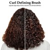 YEVYO Curl Defining Hair Brush, Curl Hair Brush for Women and Men, Shaping and Defining Curls for Long/Wavy/Damaged Hair On Hair Brushes - 4 of 4