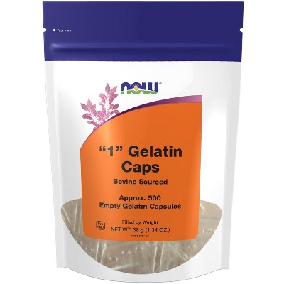 Gel Caps #1 by Now Foods  -  500 Capsule