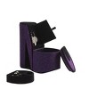 CAVINAS 9" Display Jewelry Box Hidden Storage High Heel Shoe Design Jewelry Armoire Organizer - 3 of 4