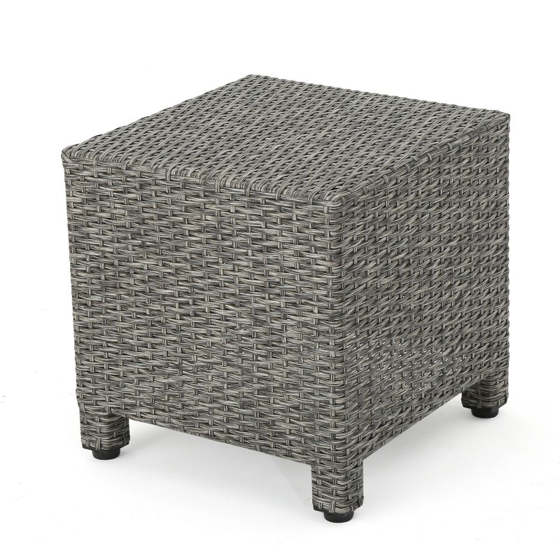 Puerta Wicker Side Table - Christopher Knight Home, 1 of 6