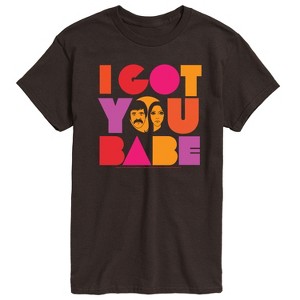 Men's - Sonny and Cher - I Got You Babe Short Sleeve Graphic T-Shirt - 1 of 4