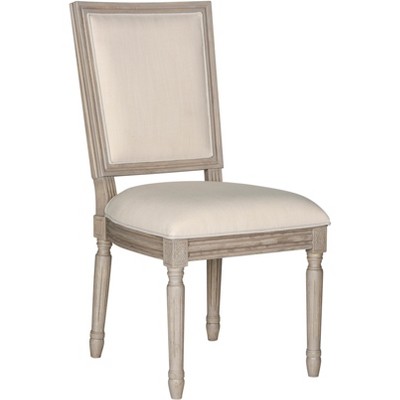Buchanan Beige Linen Upholstered Side Chair Set