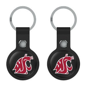 NCAA Pac-12 Universities Insignia Black Airtag Holder 2-Pack - 1 of 4