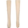 Perphy Women's Platform Chunky Heel Round Toe Over the Knee Thigh High Boots - 2 of 3