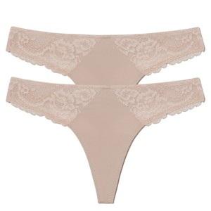 Skarlett Blue Women's Minx Lace Trim Thong 2-Pack 371100P2 - 1 of 1