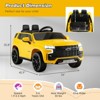 Infans 12V Kids Ride On Car Chevrolet Tahoe Electric Truck SUV Remote w/ Light & Music - 2 of 4
