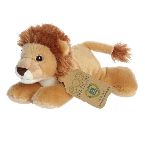 Aurora Small Eco Softies Lion Eco Nation Eco friendly Stuffed Animal Brown 8 Target