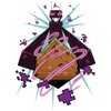 Juniors Womens Minecraft Enderman T-Shirt - 2 of 4