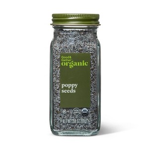 Organic Poppy Seeds - 2.4oz - Good & Gather™ - 1 of 3