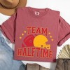 Simply Sage Market Women's Team Halftime Distressed - Red Short Sleeve Garment Dyed Tee - 3 of 4