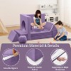 Modular Kids Play Couch 12PCs - Toddler Sectional Sofa with Soft Removable Covers, Space-Saving Playroom Furniture for Nap Time - Easy Assembly - 3 of 4
