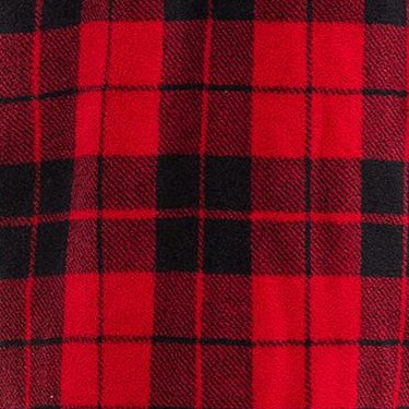 red black plaid with black