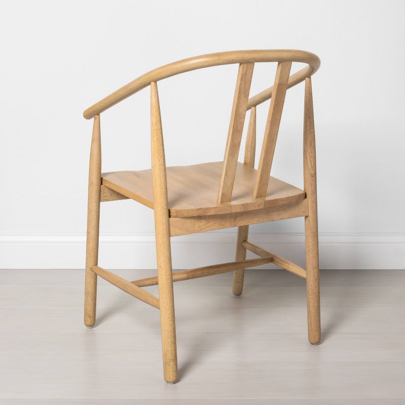 Sculpted Wood Dining Chair - Hearth & Hand™ with Magnolia, 5 of 15